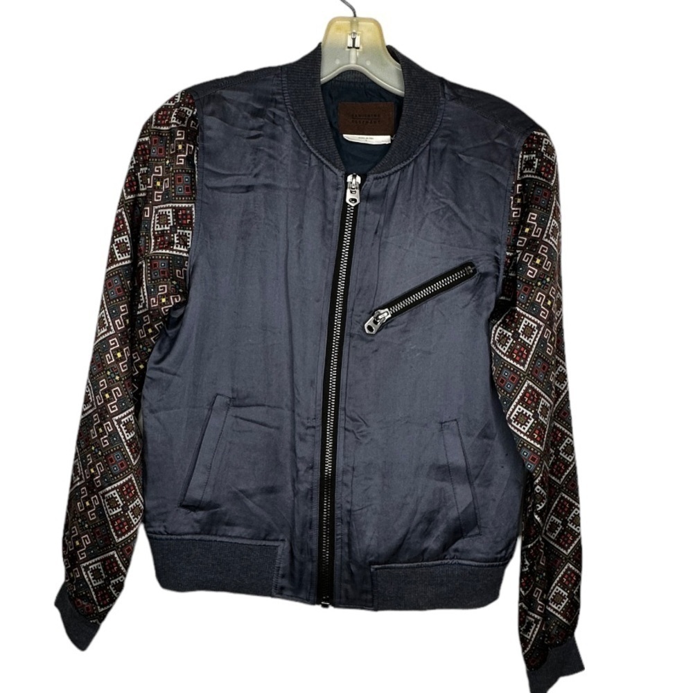 Vanishing Elephant Silk Blend‎ Jacket